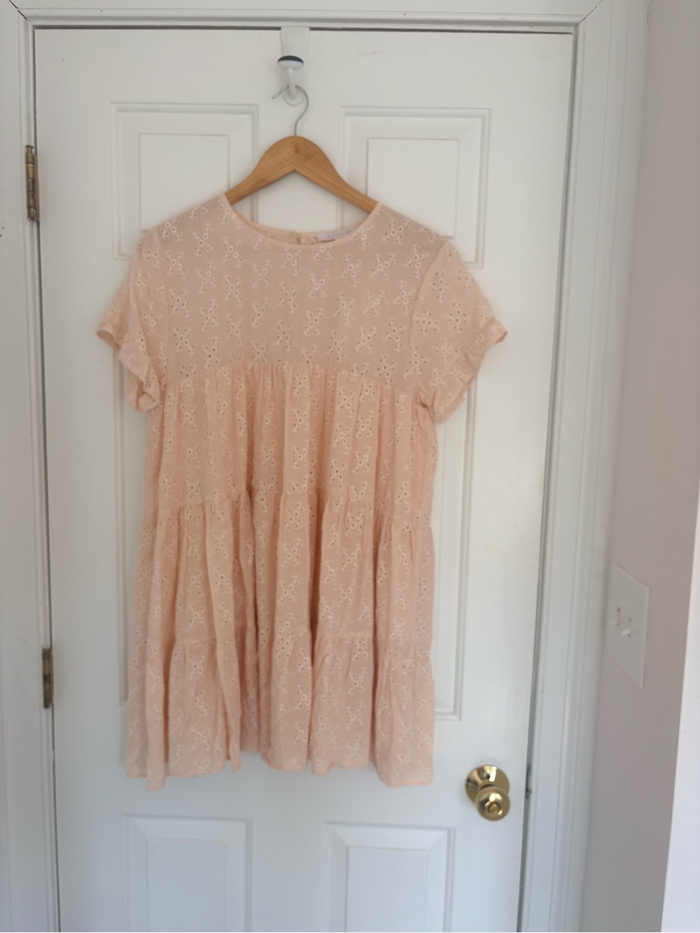 NWT Oliveaceous Eyelet Babydoll Dress
